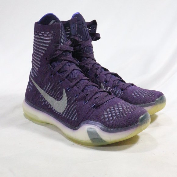 NIKE x KOBE X 10 Elite High Team Pack Sneakers Sz 8 US Men - Picture 4 of 13